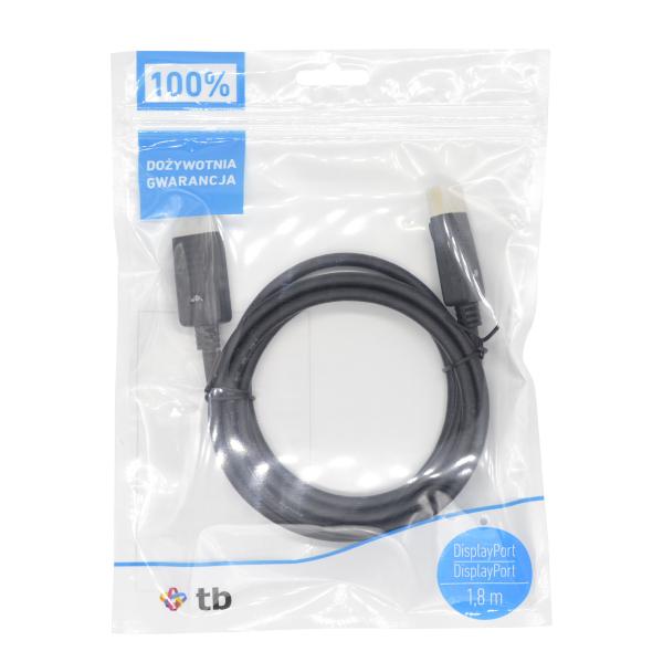 TB Touch Displayport Male to Male, 1, 8m 