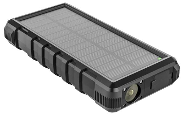 Viking solární outdoorová powerbanka W24W 24000 mAh,  bezdrátové nabíjení 