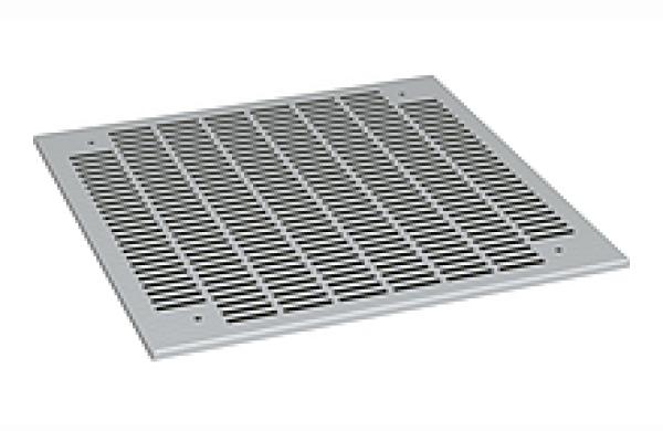 Filtrační mřížka s filtrem pro ventilační jednotky VJ-Rx šedá