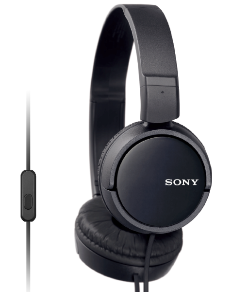 SONY slúchadlá MDR-ZX110AP handsfree, čierne