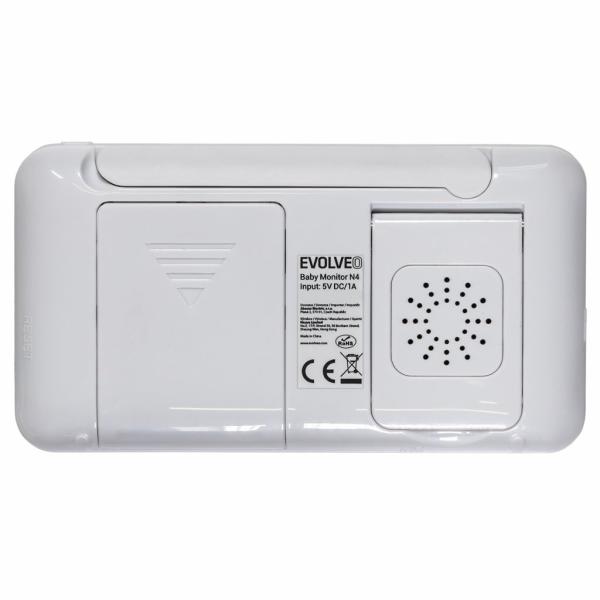EVOLVEO Baby Monitor N4, detská videoopatrovateľka 
