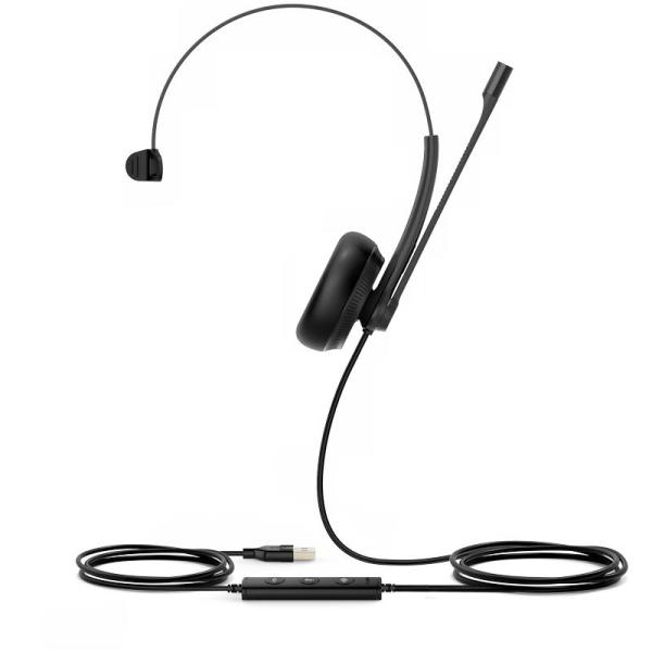Yealink UH34 Mono náhlavná súprava na jedno ucho s USB konektorom 