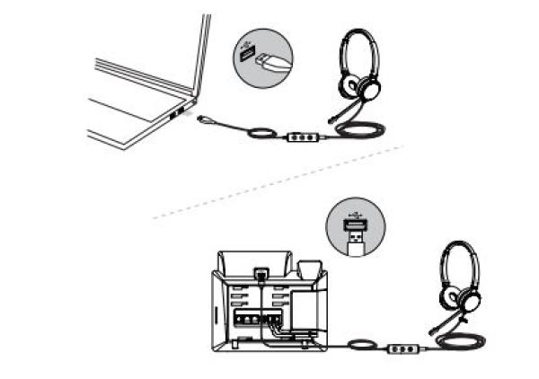 Teams náhlavka UH36 Mono - náhlavka, jednoušna, vr. USB redukcia, 3, 5 mm Jack 