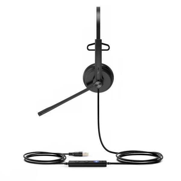 Yealink UH34 Mono náhlavná súprava na jedno ucho s USB konektorom pre Teams 