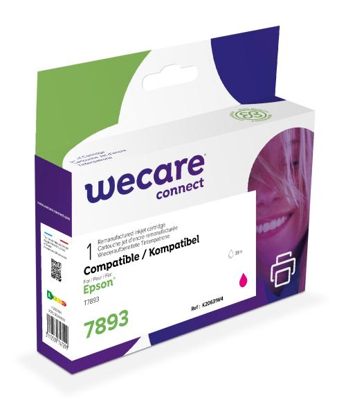 WECARE ARMOR ink kompatibilní s EPSON C13T789340, červená/ magenta