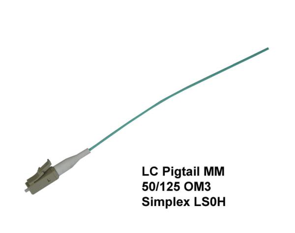 Pigtail Fiber Optic LC 50/ 125MM, 1m, 0, 9mm OM3