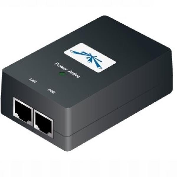 Ubiquiti POE-24, Gigabit PoE adpt.24V/ 1A (24W) vč. kabelu