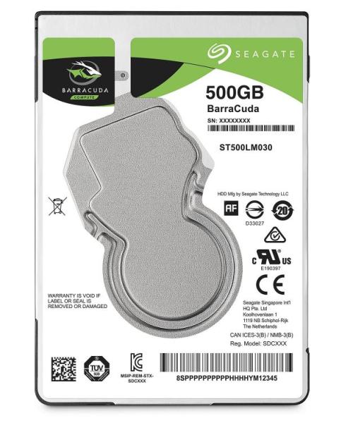 Seagate BarraCuda/ 500GB/ HDD/ 2.5