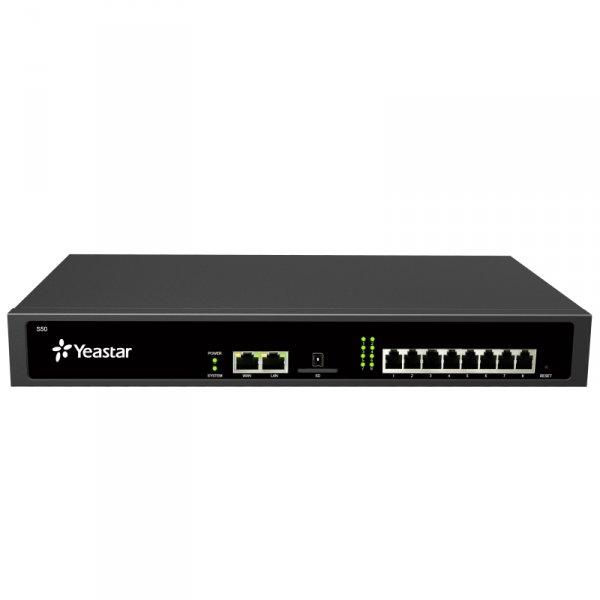 Yeastar S50, IP PBX, až 8 portov, 50 užívateľov, 25 hovorov, rack