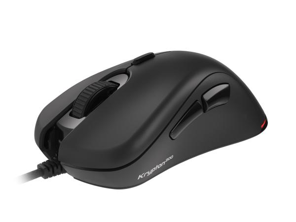 Genesis herná optická myš KRYPTON 200/ RGB/ 6400 DPI/ Herná/ Optická/ 6 000 DPI/ Drôtová USB/ Čierna 