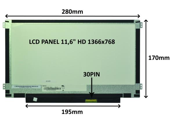 LCD PANEL 11, 6
