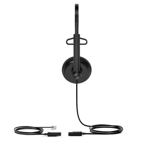 Yealink YHS34 Lite Mono náhlavná súprava na jedno ucho s QD-RJ9 konektormi 