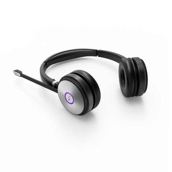 Yealink WH62 Dual DECT základňa s náhlavnou súpravou na obe uši pre Teams 