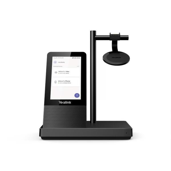 Yealink WH66 Dual DECT základňa s dotykovým LCD a náhlavnou súpravou na obe uši pre Teams 