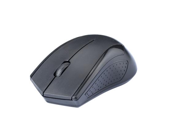 C-TECH WLM-07/ Kancelárska/ Optická/ 1 200 DPI/ Bezdrôtová USB/ Čierna 