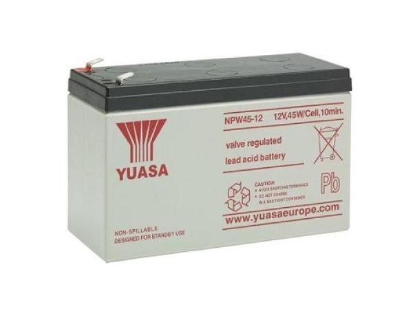 Batéria YUASA NPW45-12 (12V; 45W/ čl.; 9Ah; faston F2)
