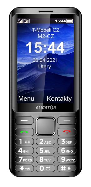 ALIGATOR D950 Dual sim antracit 