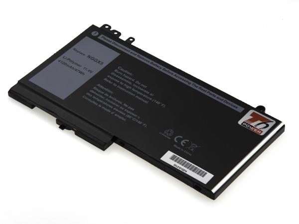 Batéria T6 Power pre Dell Latitude E5270, E5470, 4120mAh, 47Wh, 3cell, Li-pol