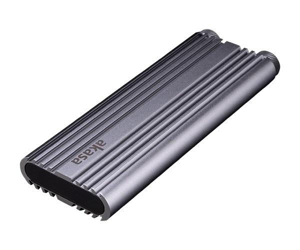 AKASA M.2 PCIe NVMe SSD na USB 3.2 Gen 2 Alu kryt 