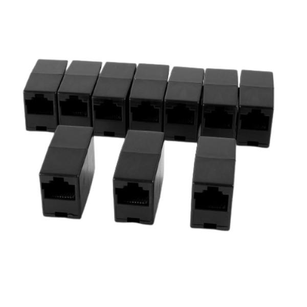 W-Star Spojka RJ45 (UTP), cat5, čierna