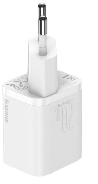 Baseus CCSUP-B02 Super Si Quick Nabíjačka USB-C 20W White 