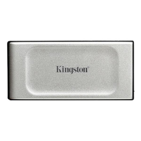 Kingston XS2000/ 500GB/ SSD/ Externá/ Strieborná/ 3R