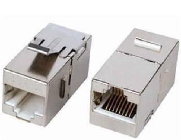 PremiumCord Prepojka RJ45 CAT6 8/ 8 STP, vhodná do patch panelu namiesto keystone