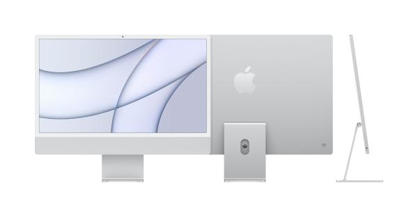 Apple iMac/ 24"/ 4480 x 2520/ M1/ 8GB/ 256GB SSD/ M1/ Big Sur/ Silver/ 1R