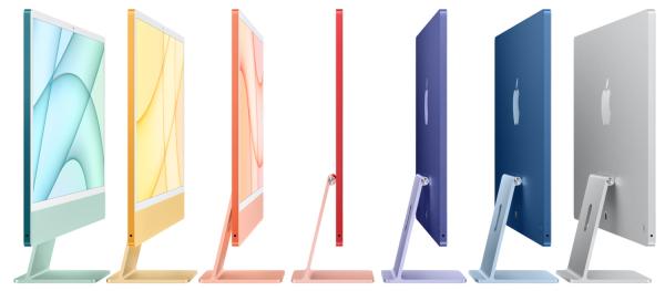 Apple iMac/ 24"/ 4480 x 2520/ M1/ 8GB/ 256GB SSD/ M1/ Big Sur/ Pink/ 1R 