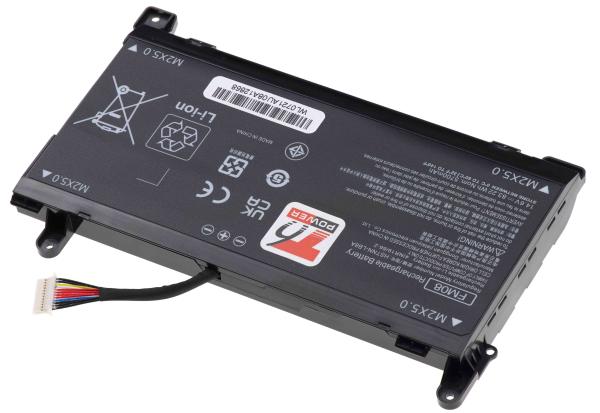 Batéria T6 Power pre HP Omen 17-an000, 17-an100, 12pin, Geforce 1050, 5973mAh, 86Wh, 8cell, Li-ion 