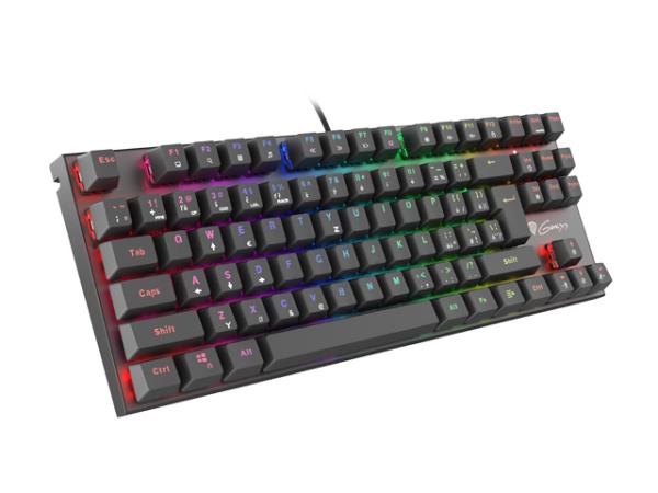 Genesis herní mechanická klávesnice THOR 300/ RGB/ Outemu Red/ Drátová USB/ CZ/ SK layout/ Černá