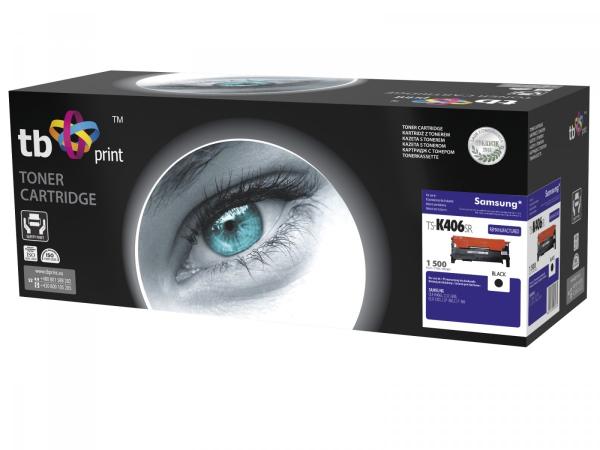 Toner TB komp. s Samsung CLT-K406S, čierna, 1500, rem.