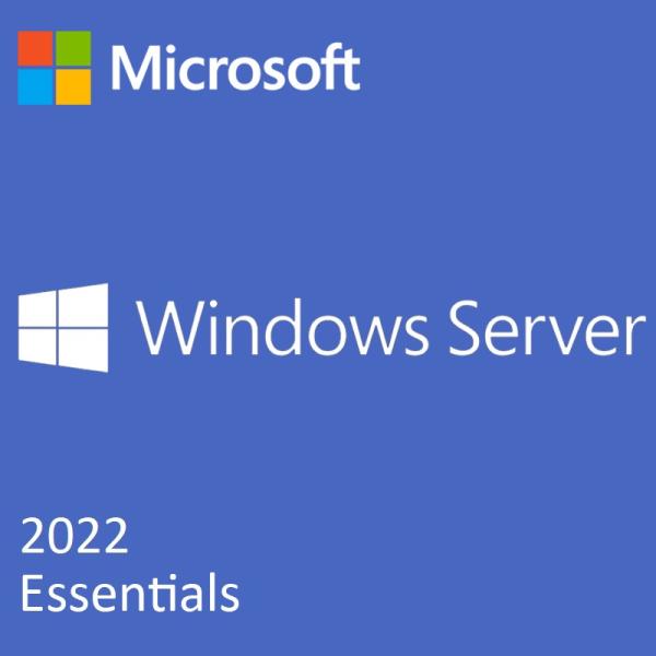 Promo do 2.5. Dell Microsoft Windows Server 2022 Essentials DOEM 10 core/ 25 CAL (nepodporuje RDS)