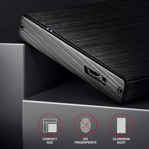 AXAGON EE25-XA6, USB 3.2 Gen 1 - SATA 6G, 2.5" externý ALINE box 