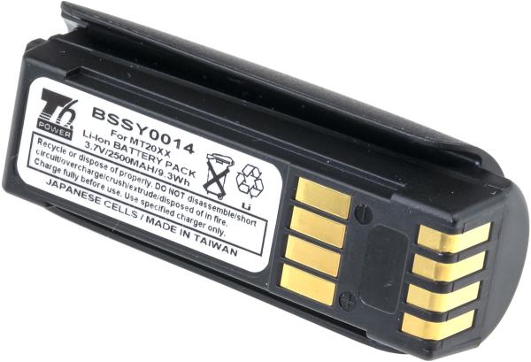 Batéria T6 Power Symbol Motorola Zebra MT2000, MT2070, MT2090, 2500mAh, 9, 3Wh, Li-ion