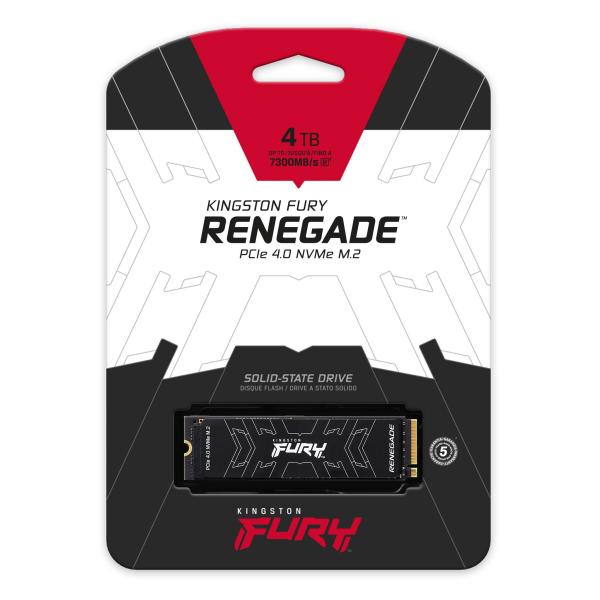 Kingston Fury/ 4TB/ SSD/ M.2 NVMe/ Čierna/ 5R 