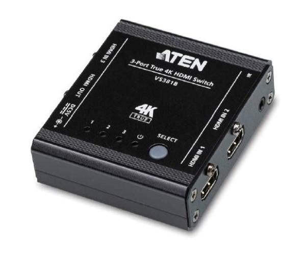 ATEN 3 port HDMI True 4K switch