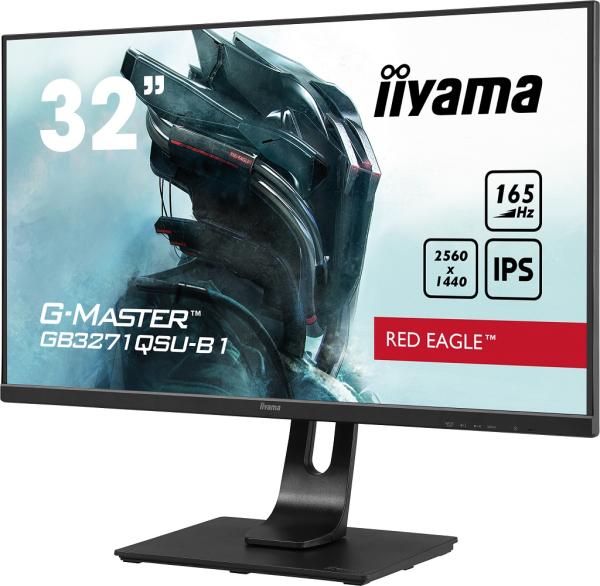 iiyama G-Master/ GB3271QSU/ 31, 5"/ IPS/ QHD/ 165Hz/ 1ms/ Black/ 3R 