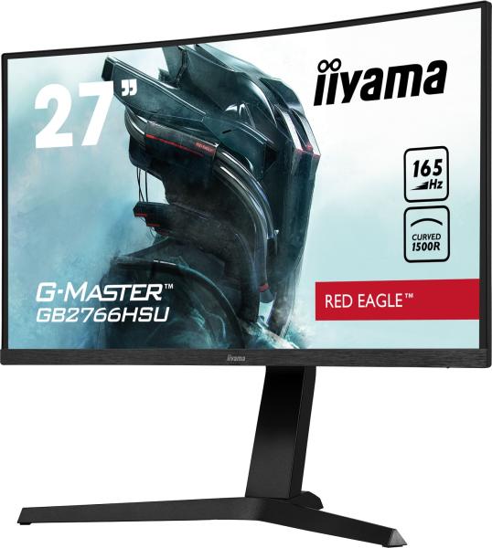 iiyama G-Master/ GB2766HSU/ 27"/ VA/ FHD/ 165Hz/ 1ms/ Black/ 3R 