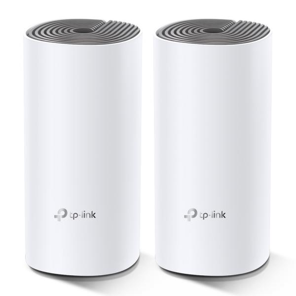 TP-Link AC1200 Whole-home Mesh WiFi System Deco E4 (2-pack), 2x10/ 100 RJ45