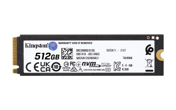 Kingston KC3000/ 512GB/ SSD/ M.2 NVMe/ 5R 
