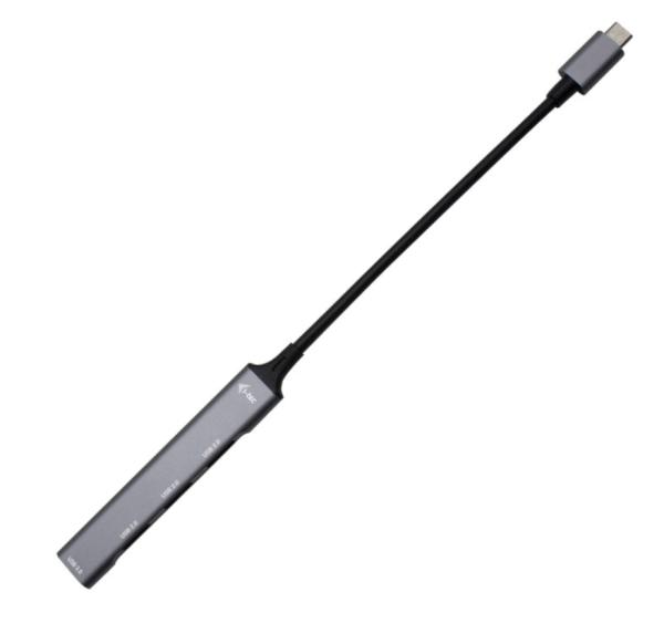 i-tec USB 3.0 Metal pasívny 4 portový HUB 