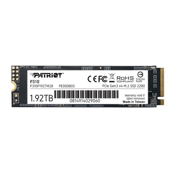 PATRIOT P310/ 1, 9 TB/ SSD/ M.2 NVMe/ 5R