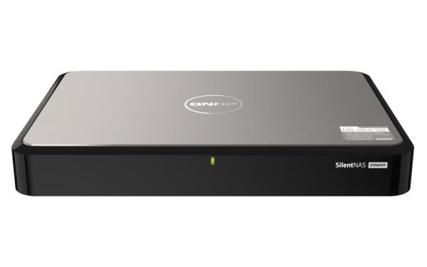 QNAP HS-264-8G (4core 2, 9 GHz, 8GB RAM, 2x SATA, 2x 2, 5GbE, 2x HDMI 4K, 2x USB, tichý)