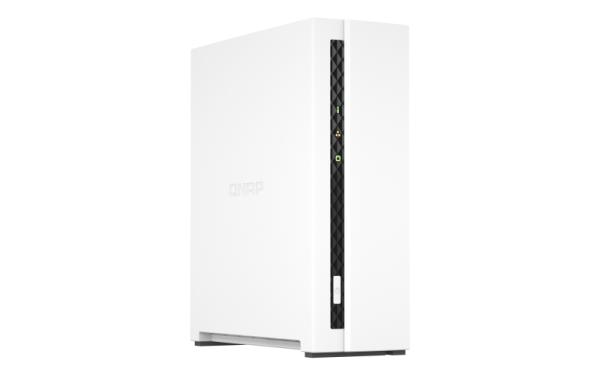 QNAP TS-133 (4core 1, 8 GHz + NPU, 2GB DDR4 RAM, 1x SATA, 1x GbE, 1x USB 2.0, 1x USB 3.2) 