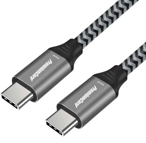 PremiumCord USB-C 3.2 gen2, oplet 100W, 1m 