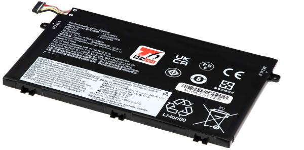 Batéria T6 Power Lenovo ThinkPad E480, E490, E580, E590, E14, E15, 4050mAh, 45Wh, 3cell, Li-pol