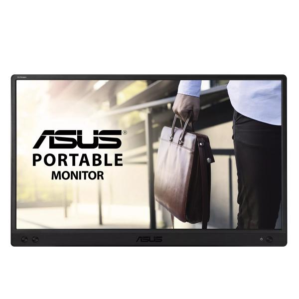 ASUS ZenScreen MB166C 15,6" IPS prenosný USB-C monitor 1920x1080 5ms 250cd čierno-strieborný