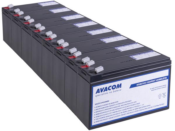 Batériový kit AVACOM AVA-RBC27-KIT náhrada pre renováciu RBC27 (8ks batérií)