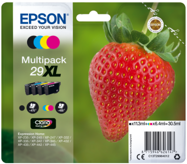 Epson Multipack 4-colours 29XL Claria Home Ink